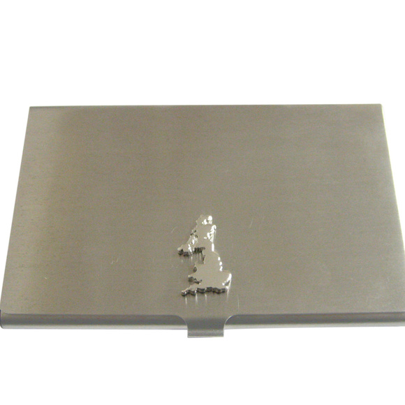Great Britain Map – Lord of Maps Great Britain Map Shape Business Card Holder